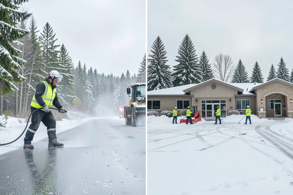 Box Plow Service in South Prairie, Pierce County, WA - Deploy the box plow best sized for the surface