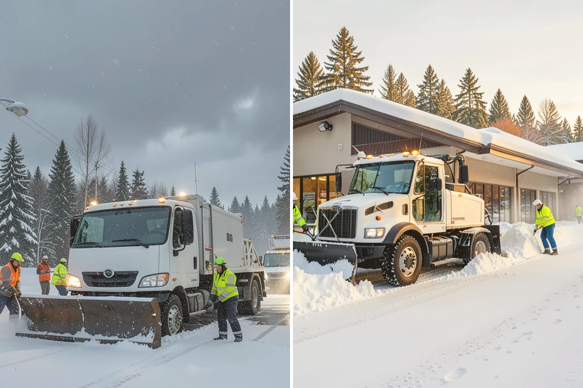 Box Plow Service in Stanwood, Snohomish County, WA - Deploy the box plow best sized for the surface