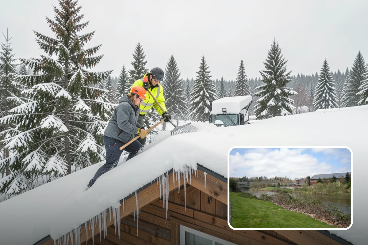 Box Plow Service in Tukwila, King County, WA - Enclosed design that carries maximum snow per pass