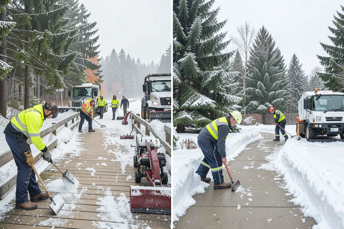 Box Plow Service in Woodinville, King County, WA - Deploy the box plow best sized for the surface