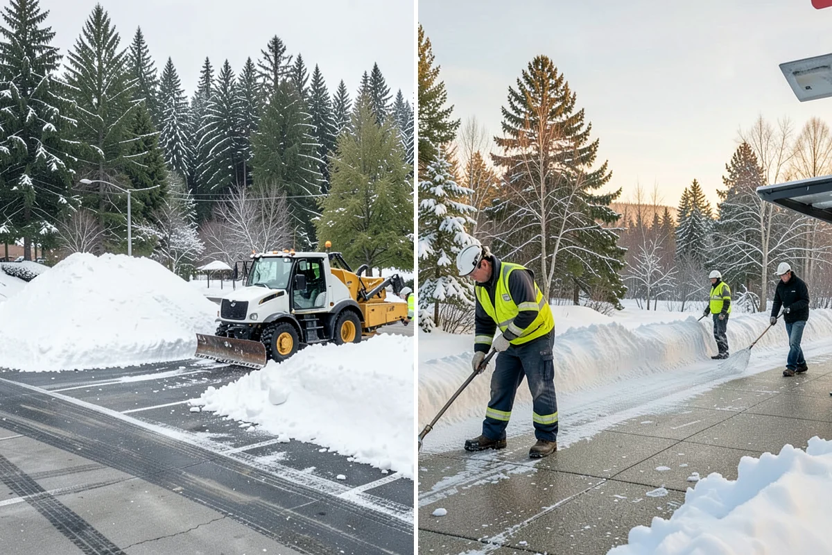 Bridge Deck Snow Removal in Arlington, Snohomish County, WA - Clear the full deck surface and both approaches