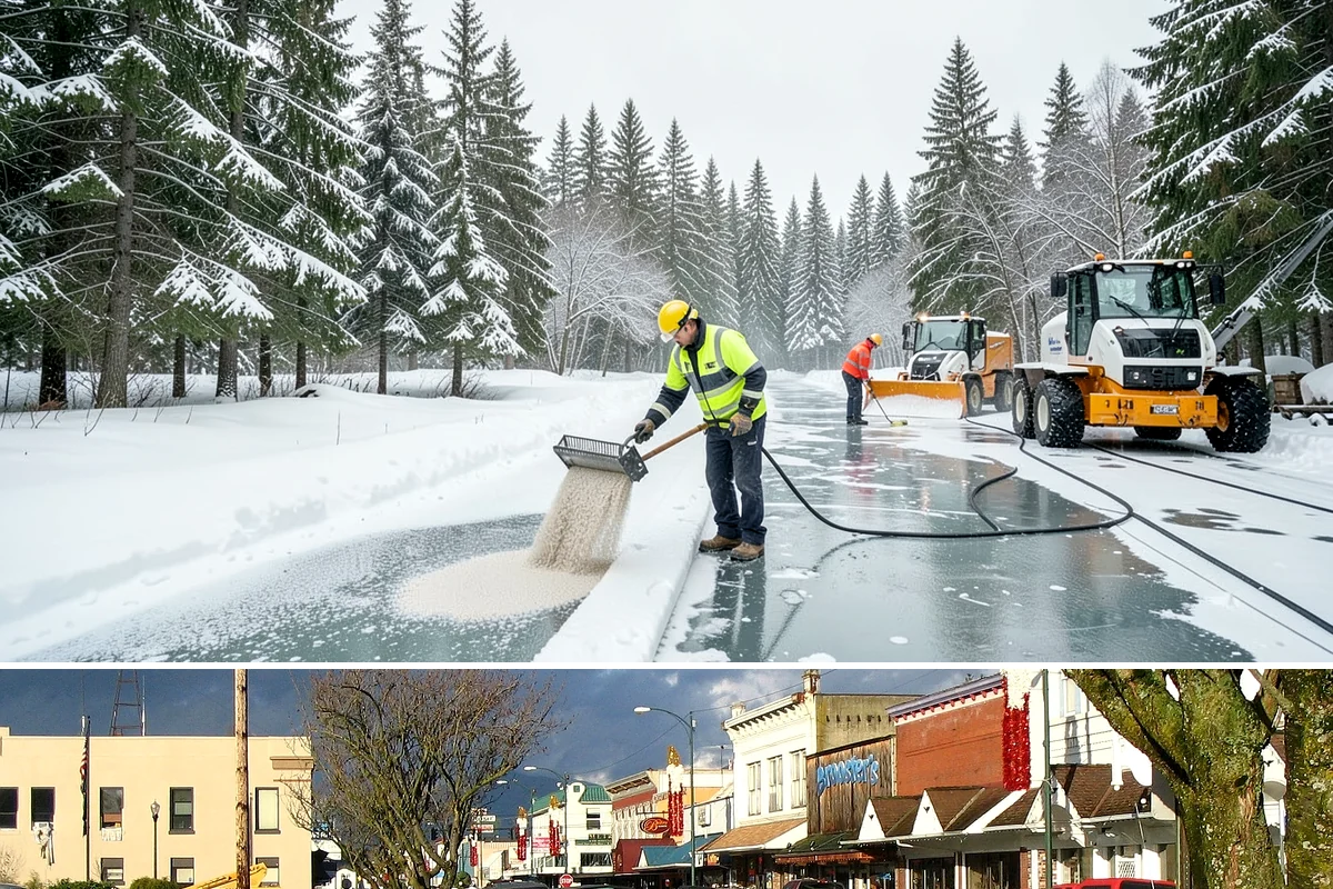 Bridge Deck Snow Removal in Arlington, Snohomish County, WA - Pretreat bridge decks whenever freezing rain is in the forecast, most likely during arctic outflow episodes in December and...