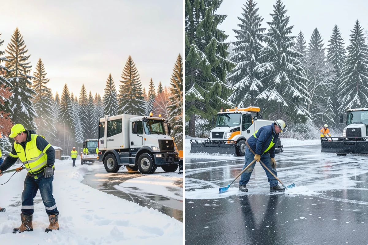 Bridge Deck Snow Removal in Auburn, King County, WA - Clear the full deck surface and both approaches