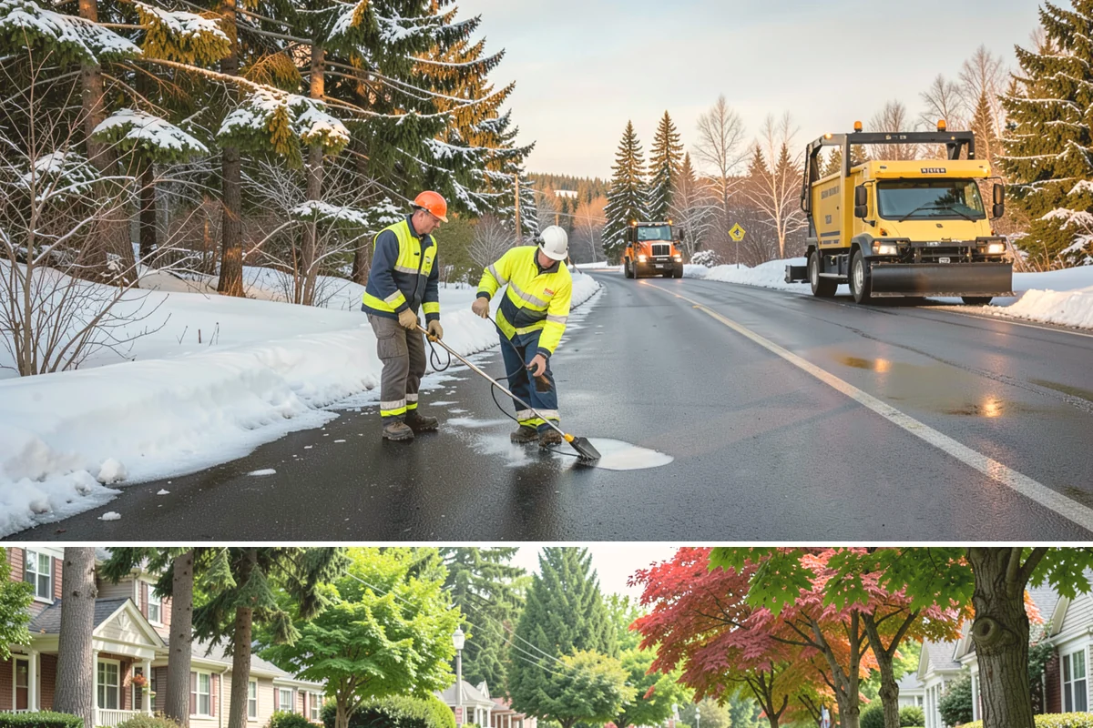 Bridge Deck Snow Removal in Beaux Arts Village, King County, WA - Pretreat bridge decks whenever freezing rain is in the forecast, most likely during arctic outflow episodes in December and...