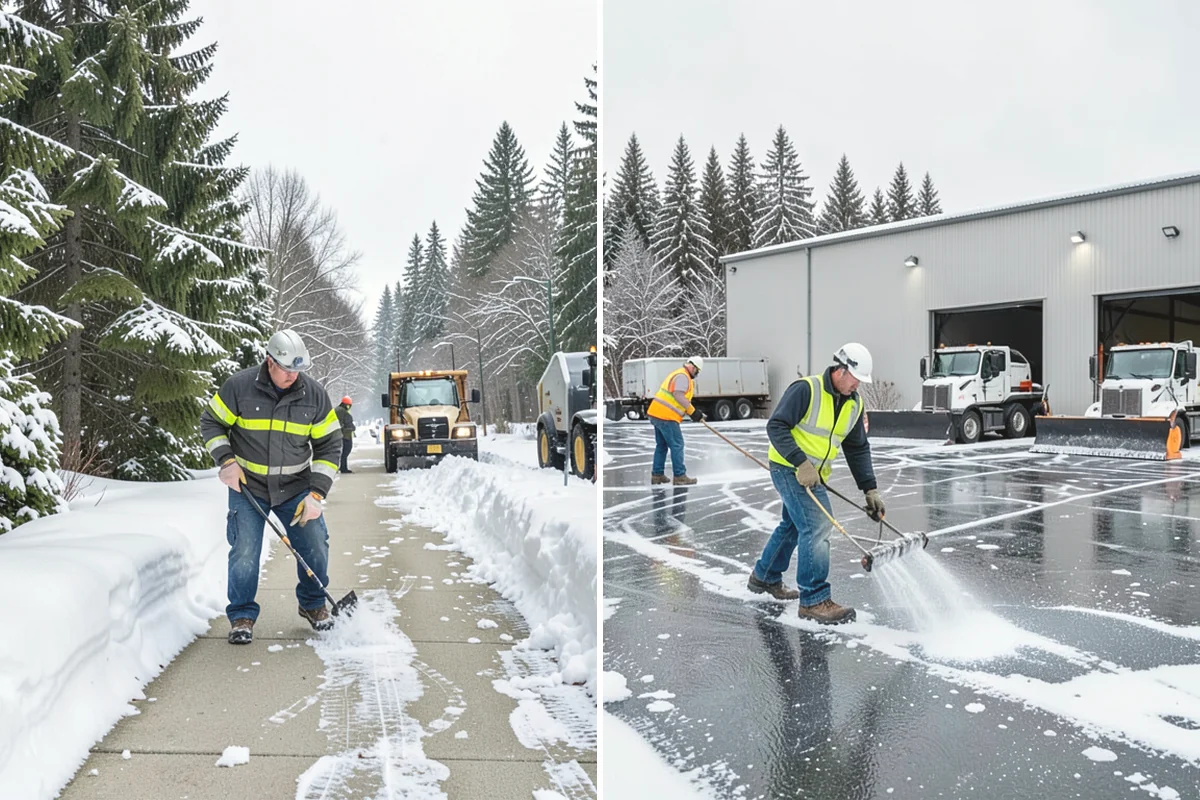 Bridge Deck Snow Removal in Black Diamond, King County, WA - Clear the full deck surface and both approaches