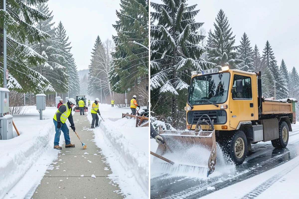 Bridge Deck Snow Removal in Bonney Lake, Pierce County, WA - Clear the full deck surface and both approaches