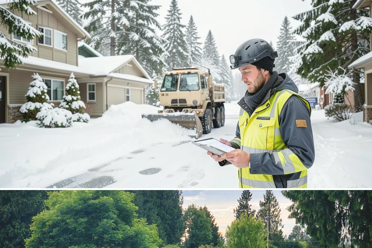 Bridge Deck Snow Removal in Bonney Lake, Pierce County, WA - Pretreat bridge decks whenever freezing rain is in the forecast, most likely during arctic outflow episodes in December and...
