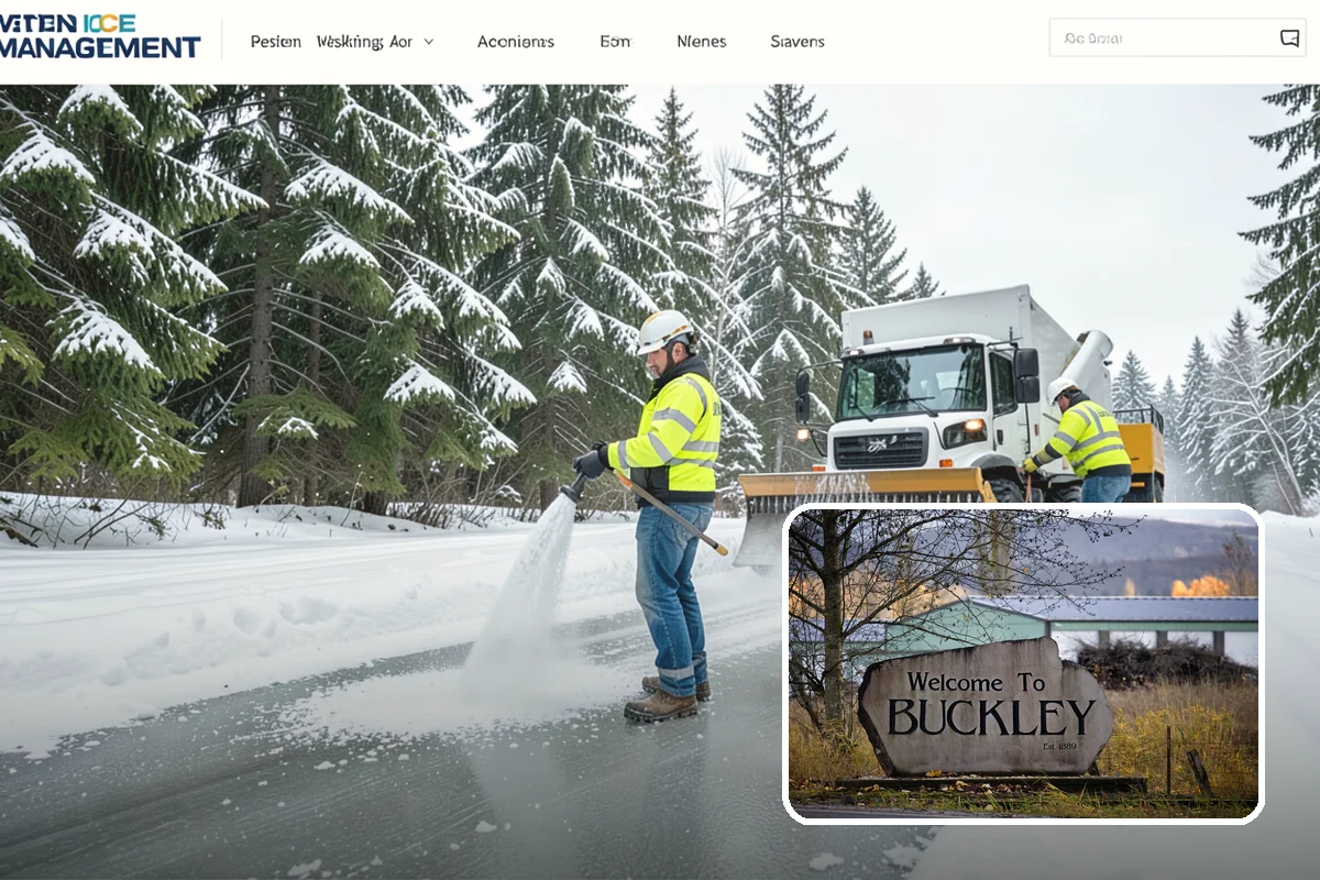 Bridge Deck Snow Removal in Buckley, Pierce County, WA - Addresses the surface that freezes first in any cold event