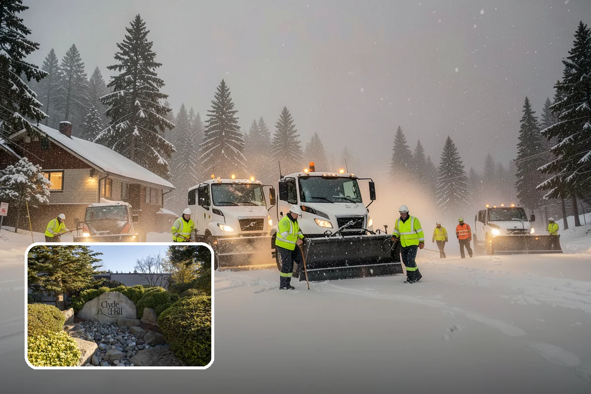 Bridge Deck Snow Removal in Clyde Hill, King County, WA - Addresses the surface that freezes first in any cold event