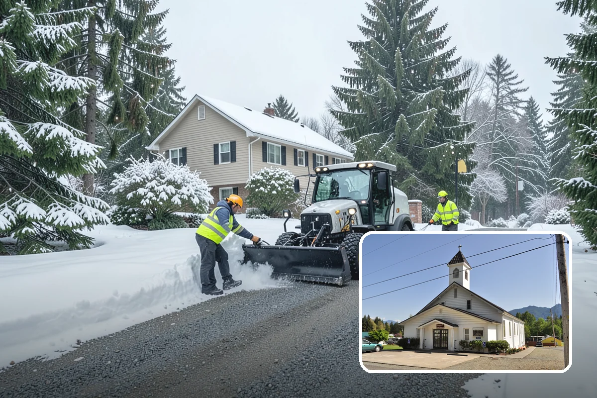 Bridge Deck Snow Removal in Concrete, Skagit County, WA - Addresses the surface that freezes first in any cold event