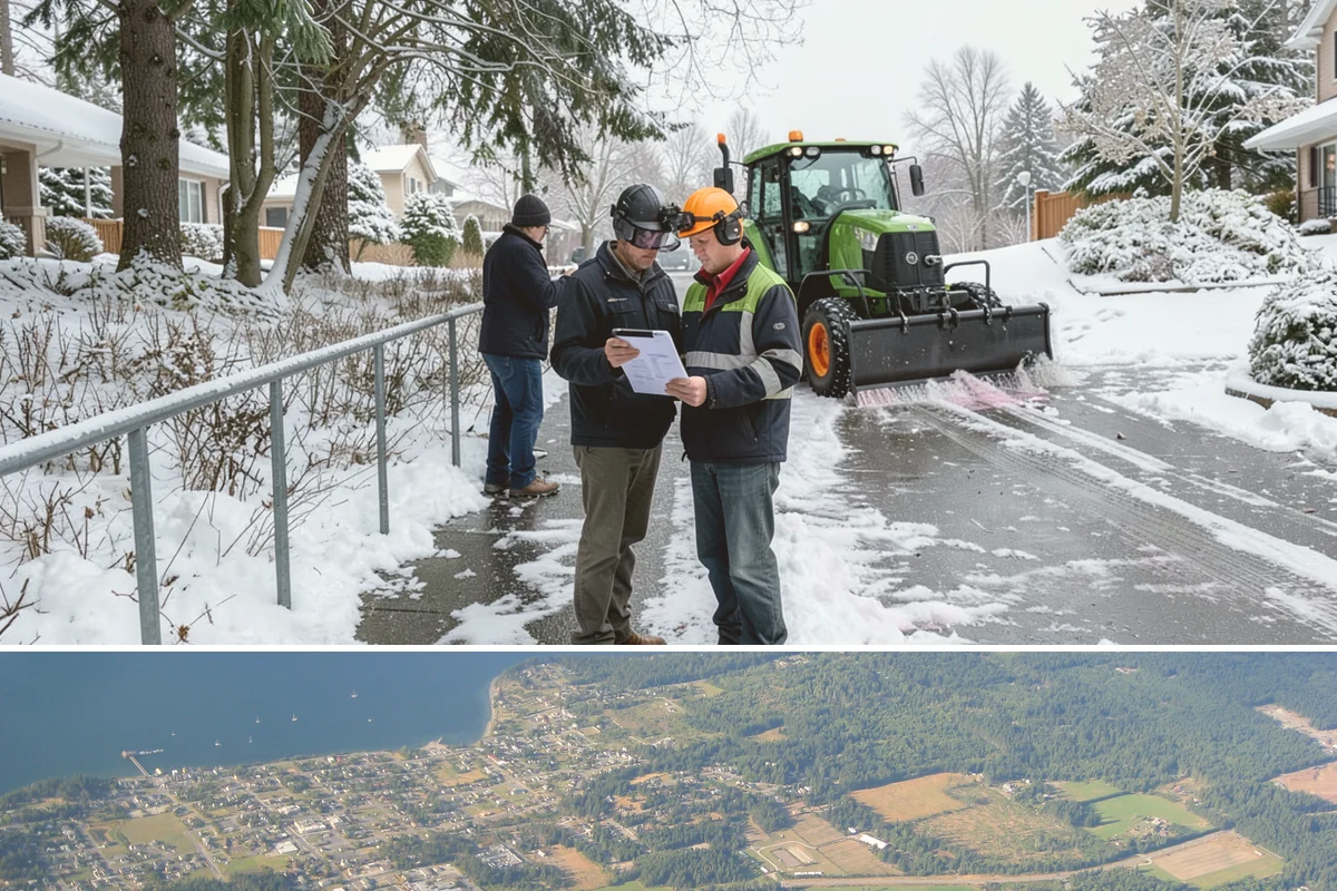 Bridge Deck Snow Removal in Coupeville, Island County, WA - Pretreat bridge decks whenever freezing rain is in the forecast, most likely during arctic outflow episodes in December and...