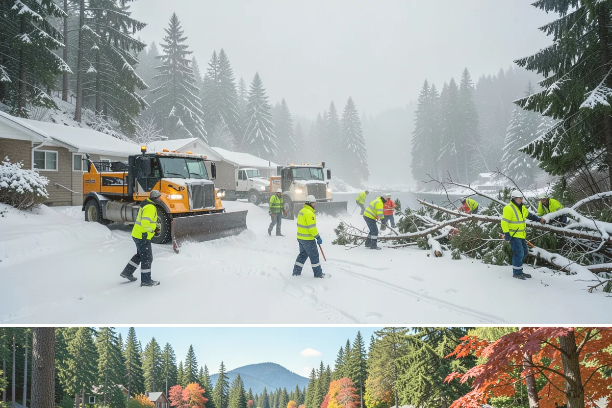Bridge Deck Snow Removal in Covington, King County, WA - Pretreat bridge decks whenever freezing rain is in the forecast, most likely during arctic outflow episodes in December and...