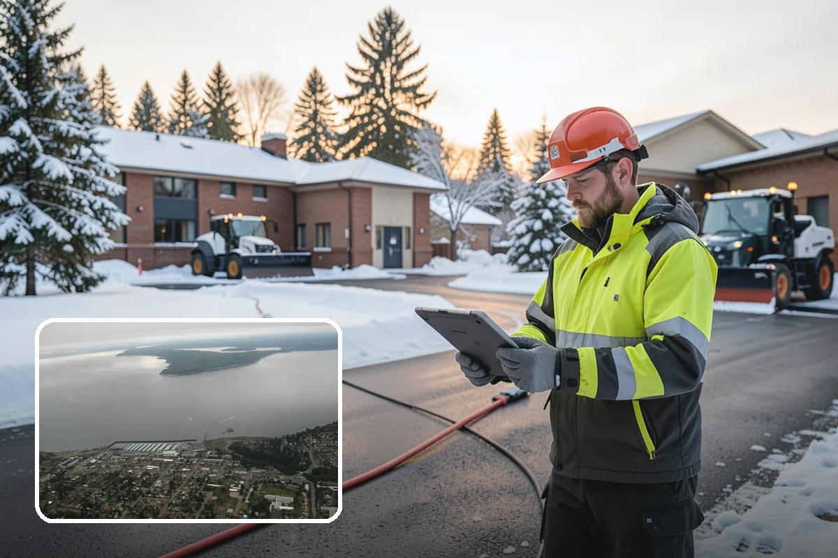 Bridge Deck Snow Removal in Des Moines, King County, WA - Addresses the surface that freezes first in any cold event