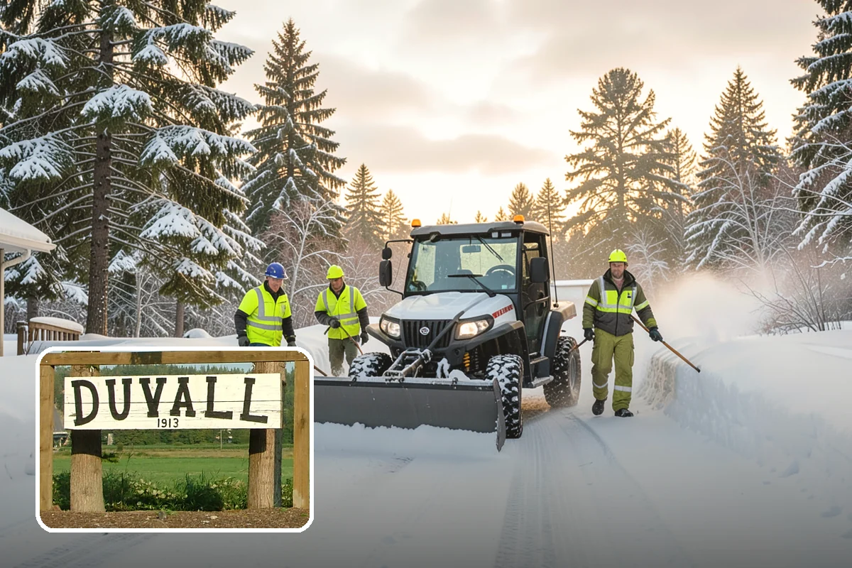 Bridge Deck Snow Removal in Duvall, King County, WA - Addresses the surface that freezes first in any cold event