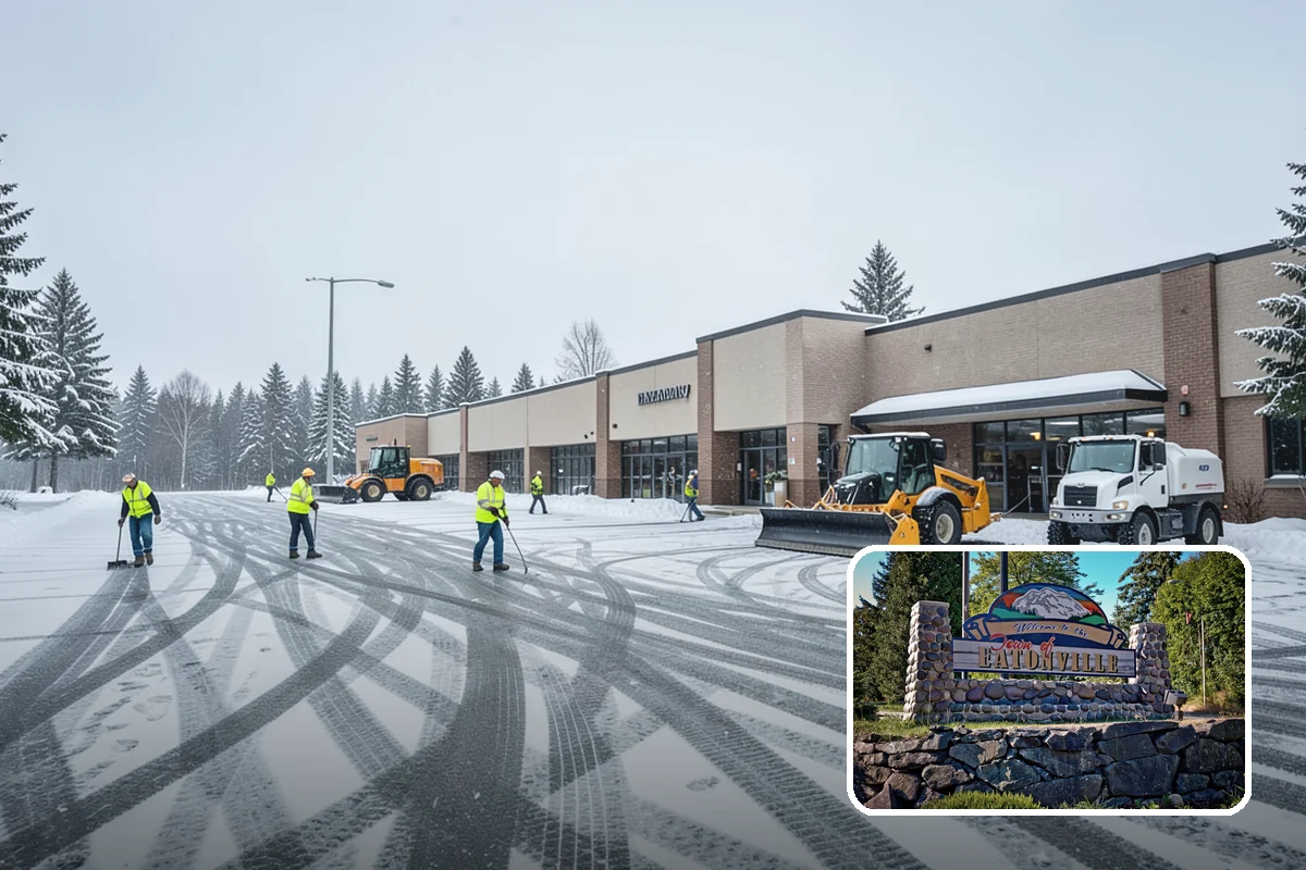 Bridge Deck Snow Removal in Eatonville, Pierce County, WA - Addresses the surface that freezes first in any cold event
