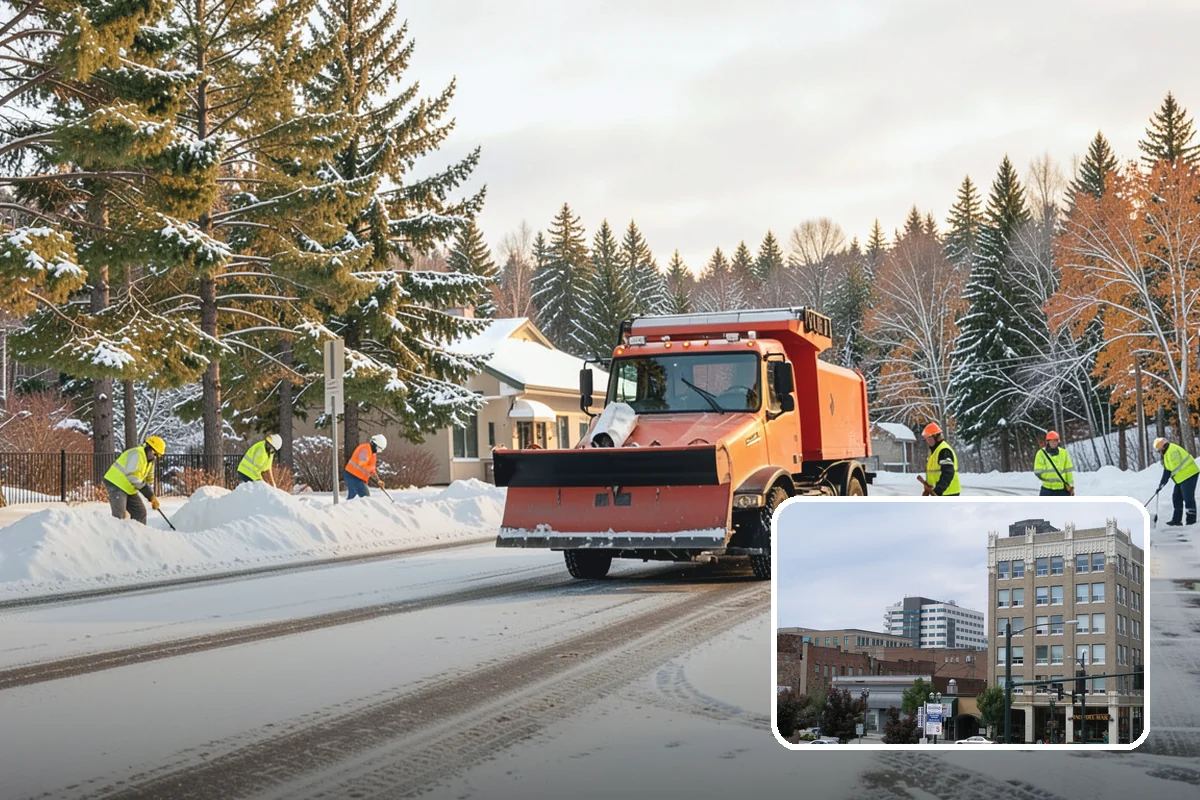 Bridge Deck Snow Removal in Everett, Snohomish County, WA - Addresses the surface that freezes first in any cold event