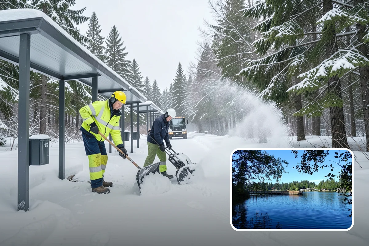 Bridge Deck Snow Removal in Federal Way, King County, WA - Addresses the surface that freezes first in any cold event