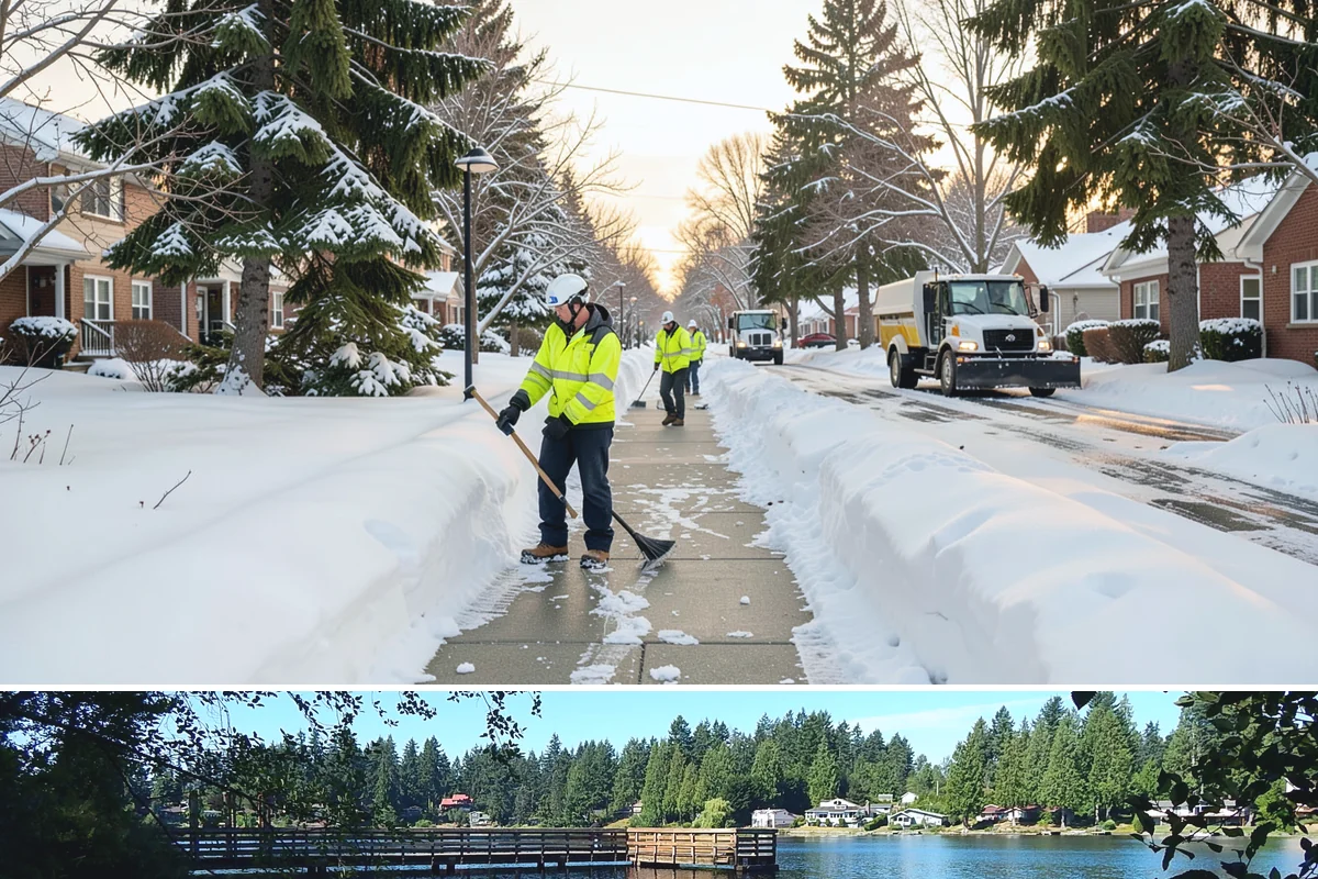 Bridge Deck Snow Removal in Federal Way, King County, WA - Pretreat bridge decks whenever freezing rain is in the forecast, most likely during arctic outflow episodes in December and...