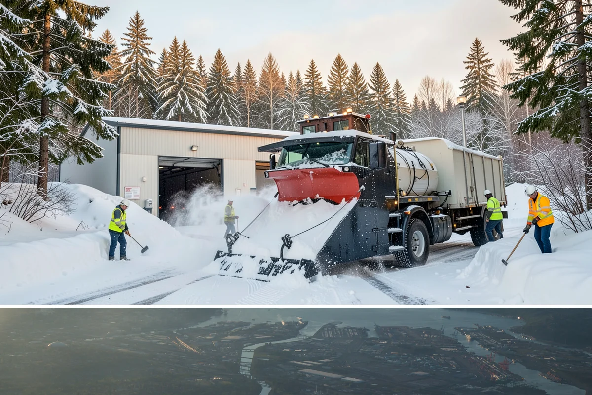 Bridge Deck Snow Removal in Fife, Pierce County, WA - Pretreat bridge decks whenever freezing rain is in the forecast, most likely during arctic outflow episodes in December and...