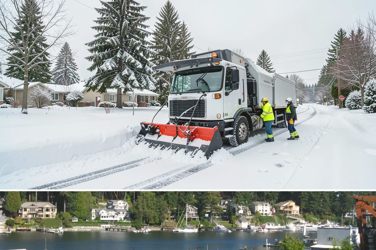 Bridge Deck Snow Removal in Gig Harbor, Pierce County, WA - Pretreat bridge decks whenever freezing rain is in the forecast, most likely during arctic outflow episodes in December and...