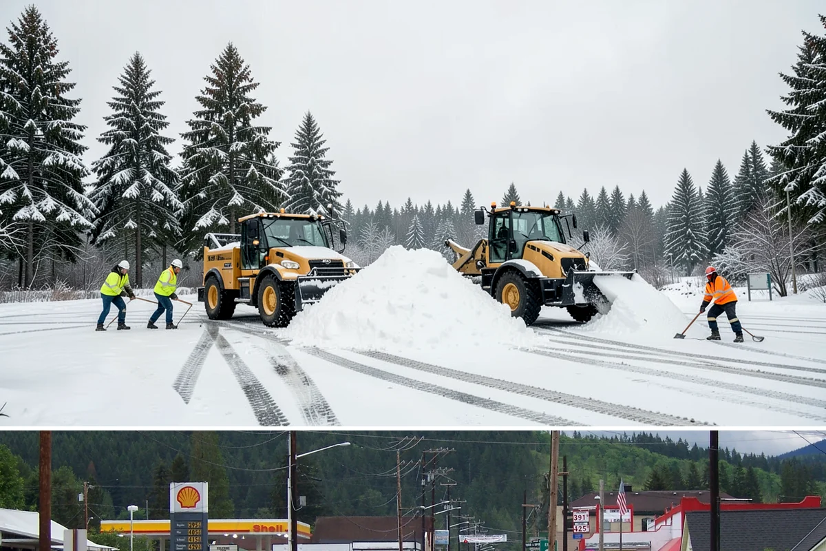 Bridge Deck Snow Removal in Granite Falls, Snohomish County, WA - Pretreat bridge decks whenever freezing rain is in the forecast, most likely during arctic outflow episodes in December and...
