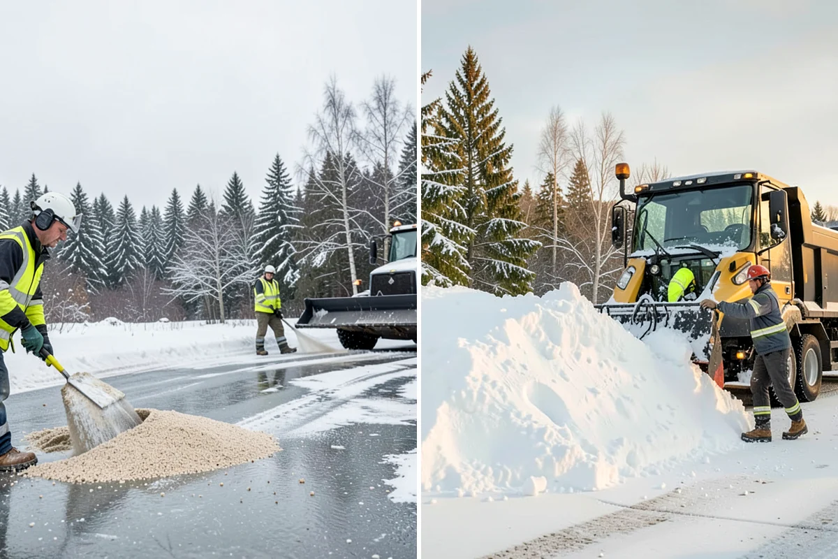 Bridge Deck Snow Removal in Hunts Point, King County, WA - Clear the full deck surface and both approaches