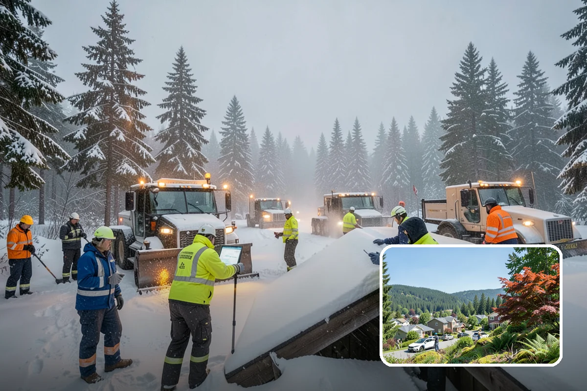 Bridge Deck Snow Removal in Index, Snohomish County, WA - Addresses the surface that freezes first in any cold event