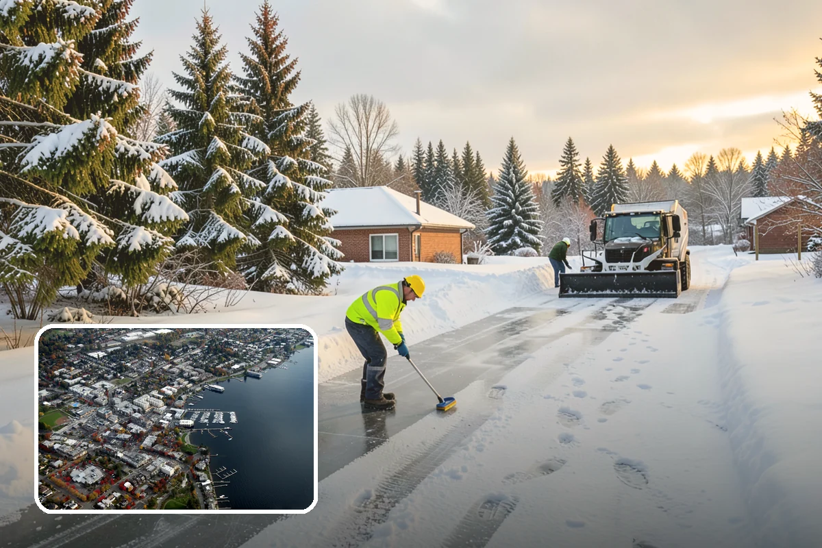 Bridge Deck Snow Removal in Kirkland, King County, WA - Addresses the surface that freezes first in any cold event