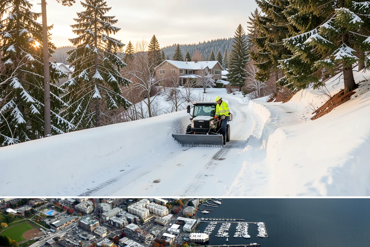 Bridge Deck Snow Removal in Kirkland, King County, WA - Pretreat bridge decks whenever freezing rain is in the forecast, most likely during arctic outflow episodes in December and...
