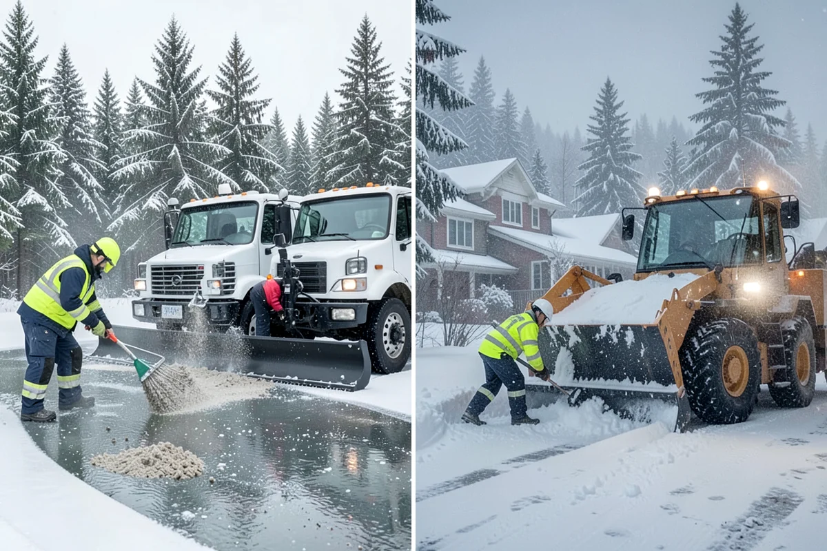 Bridge Deck Snow Removal in Lakewood, Pierce County, WA - Clear the full deck surface and both approaches
