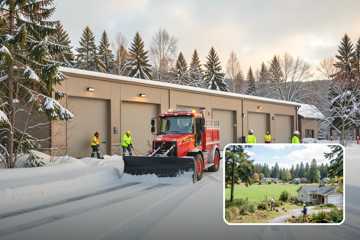 Bridge Deck Snow Removal in Lyman, Skagit County, WA - Addresses the surface that freezes first in any cold event