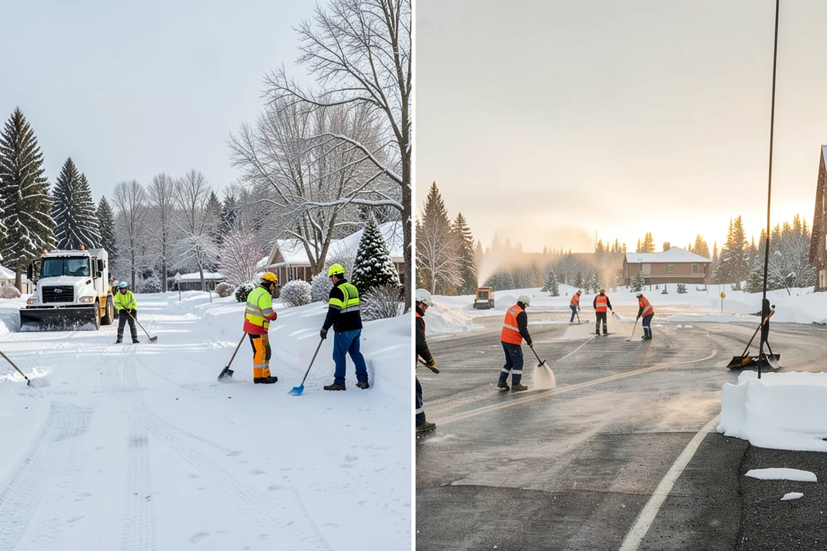 Bridge Deck Snow Removal in Maple Valley, King County, WA - Clear the full deck surface and both approaches