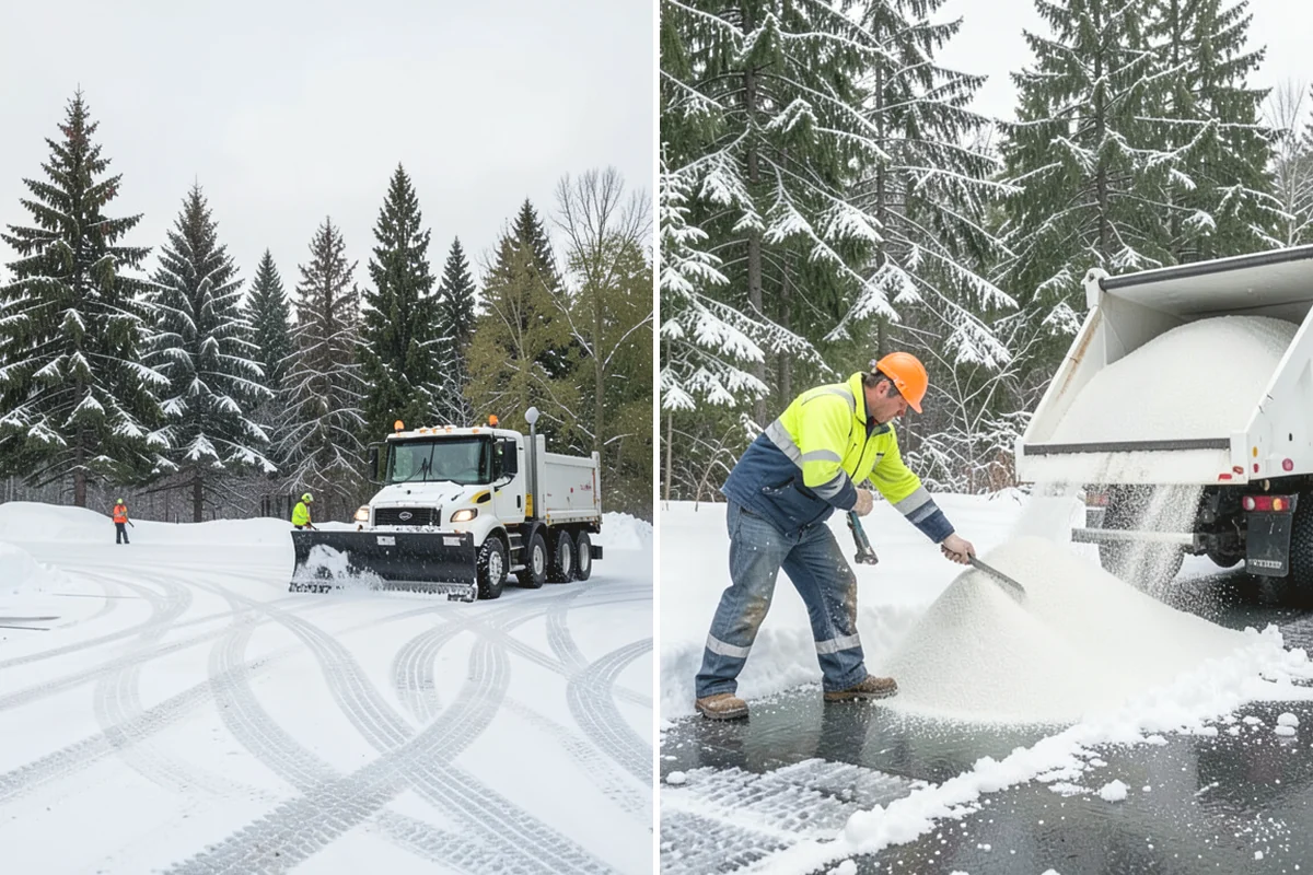 Bridge Deck Snow Removal in Mercer Island, King County, WA - Clear the full deck surface and both approaches