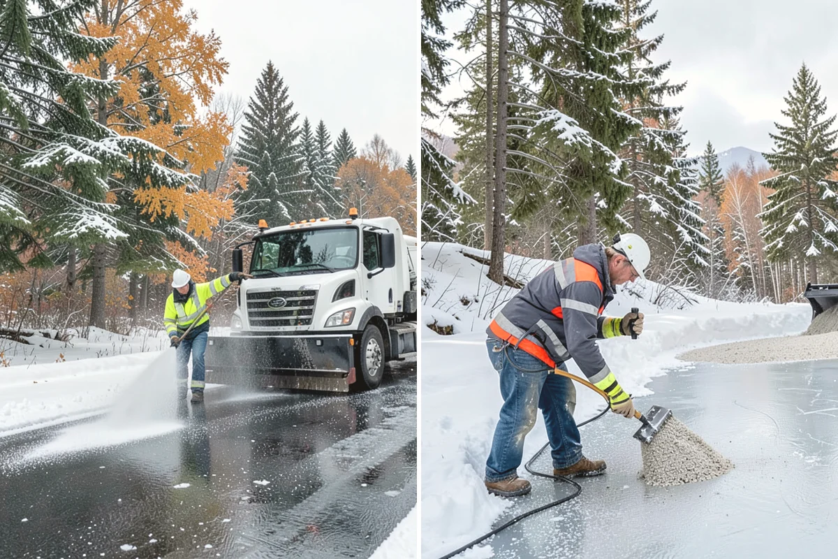 Bridge Deck Snow Removal in Mill Creek, Snohomish County, WA - Clear the full deck surface and both approaches