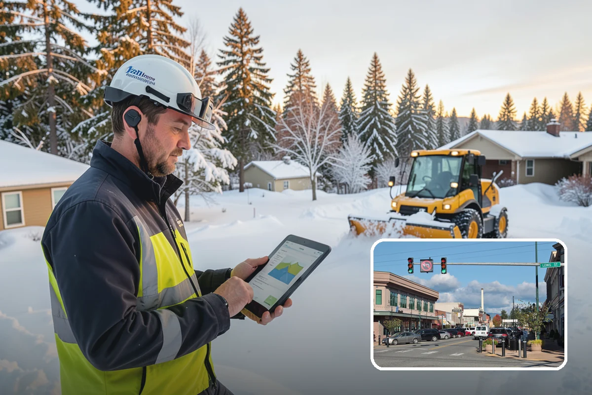 Bridge Deck Snow Removal in Monroe, Snohomish County, WA - Addresses the surface that freezes first in any cold event