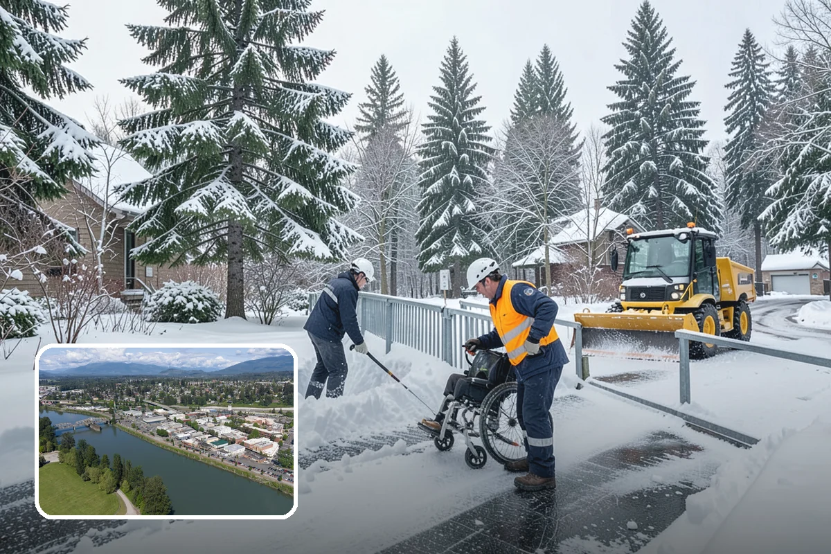 Bridge Deck Snow Removal in Mount Vernon, Skagit County, WA - Addresses the surface that freezes first in any cold event
