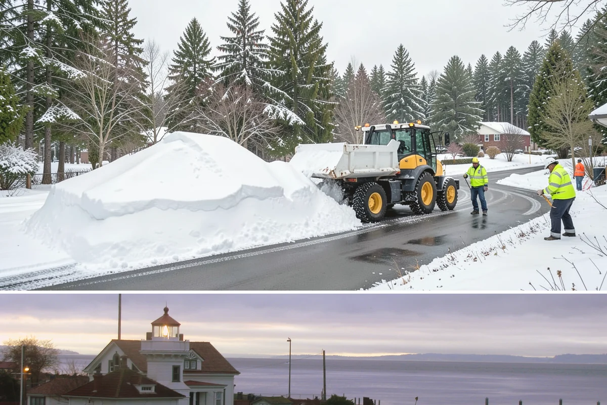 Bridge Deck Snow Removal in Mukilteo, Snohomish County, WA - Pretreat bridge decks whenever freezing rain is in the forecast, most likely during arctic outflow episodes in December and...