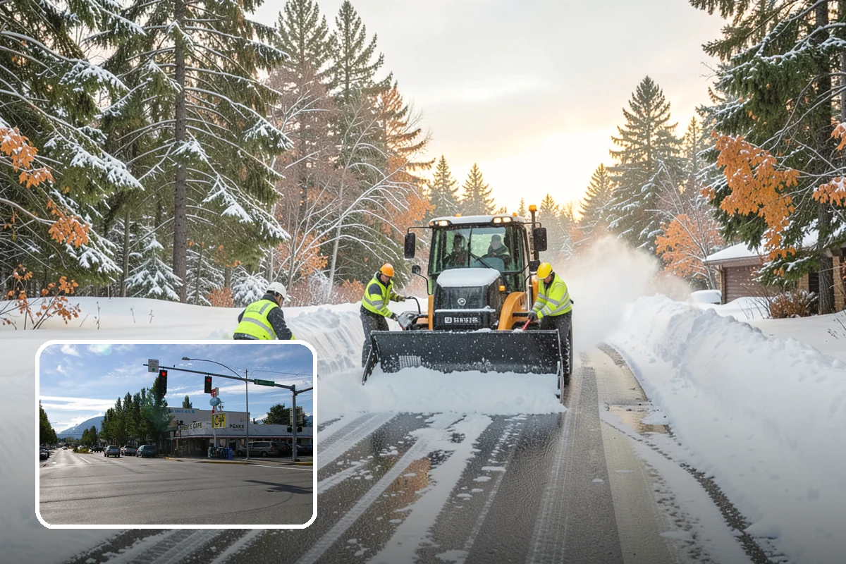 Bridge Deck Snow Removal in North Bend, King County, WA - Addresses the surface that freezes first in any cold event