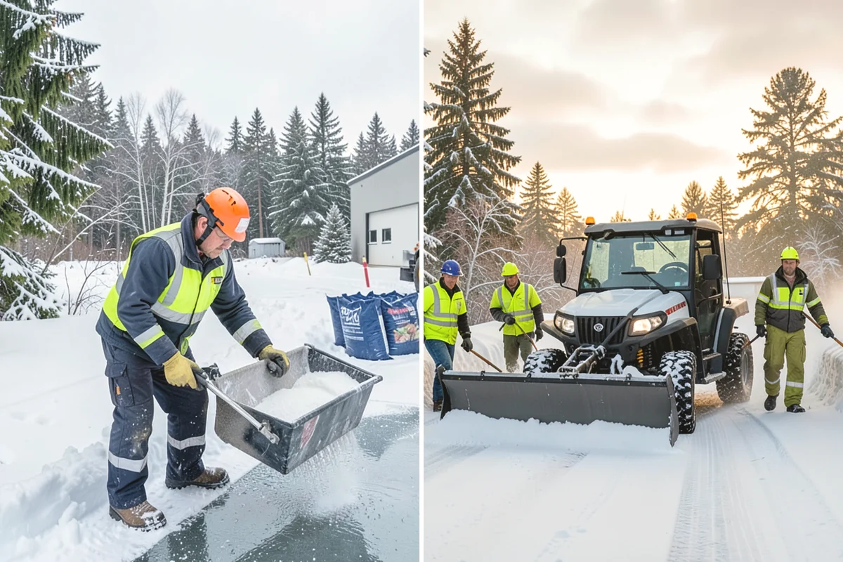Bridge Deck Snow Removal in North Bend, King County, WA - Clear the full deck surface and both approaches