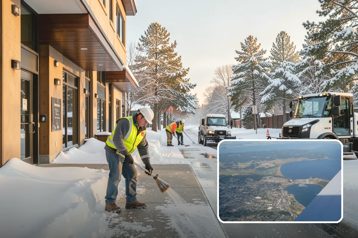 Bridge Deck Snow Removal in Oak Harbor, Island County, WA - Addresses the surface that freezes first in any cold event
