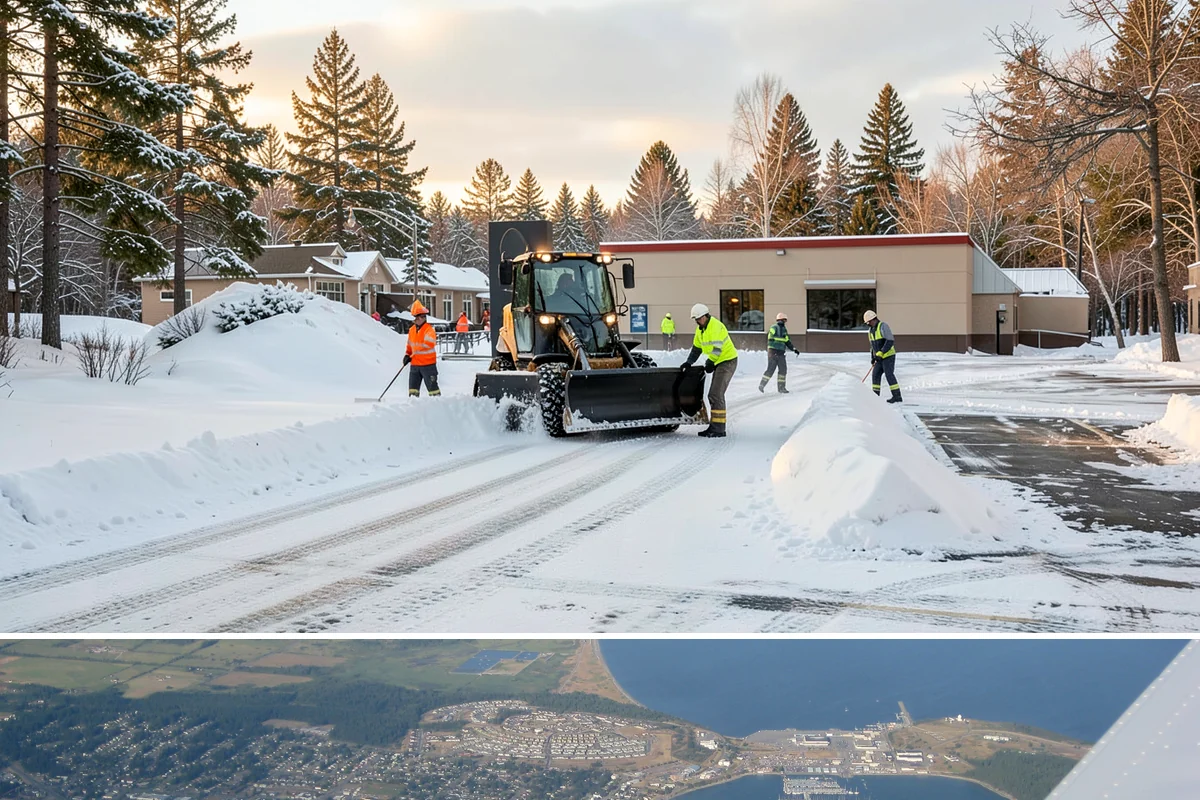 Bridge Deck Snow Removal in Oak Harbor, Island County, WA - Pretreat bridge decks whenever freezing rain is in the forecast, most likely during arctic outflow episodes in December and...