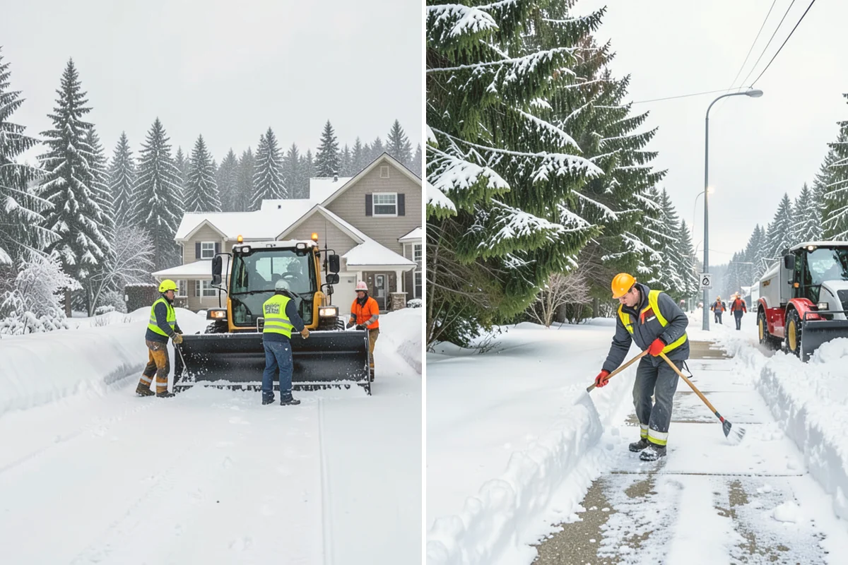 Bridge Deck Snow Removal in Orting, Pierce County, WA - Clear the full deck surface and both approaches