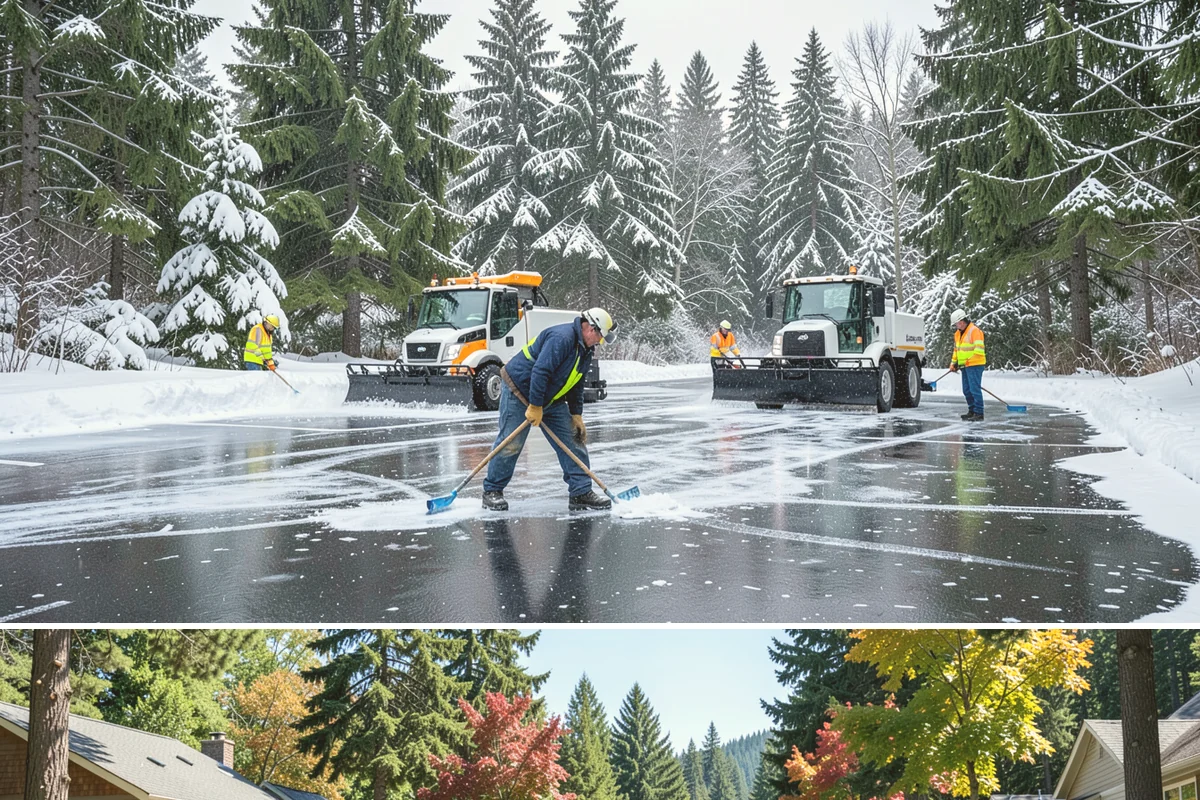 Bridge Deck Snow Removal in Orting, Pierce County, WA - Pretreat bridge decks whenever freezing rain is in the forecast, most likely during arctic outflow episodes in December and...