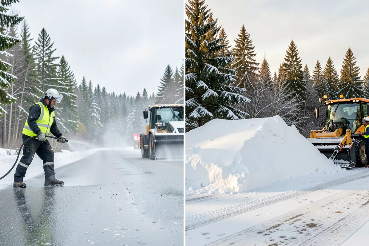 Bridge Deck Snow Removal in Shoreline, King County, WA - Clear the full deck surface and both approaches