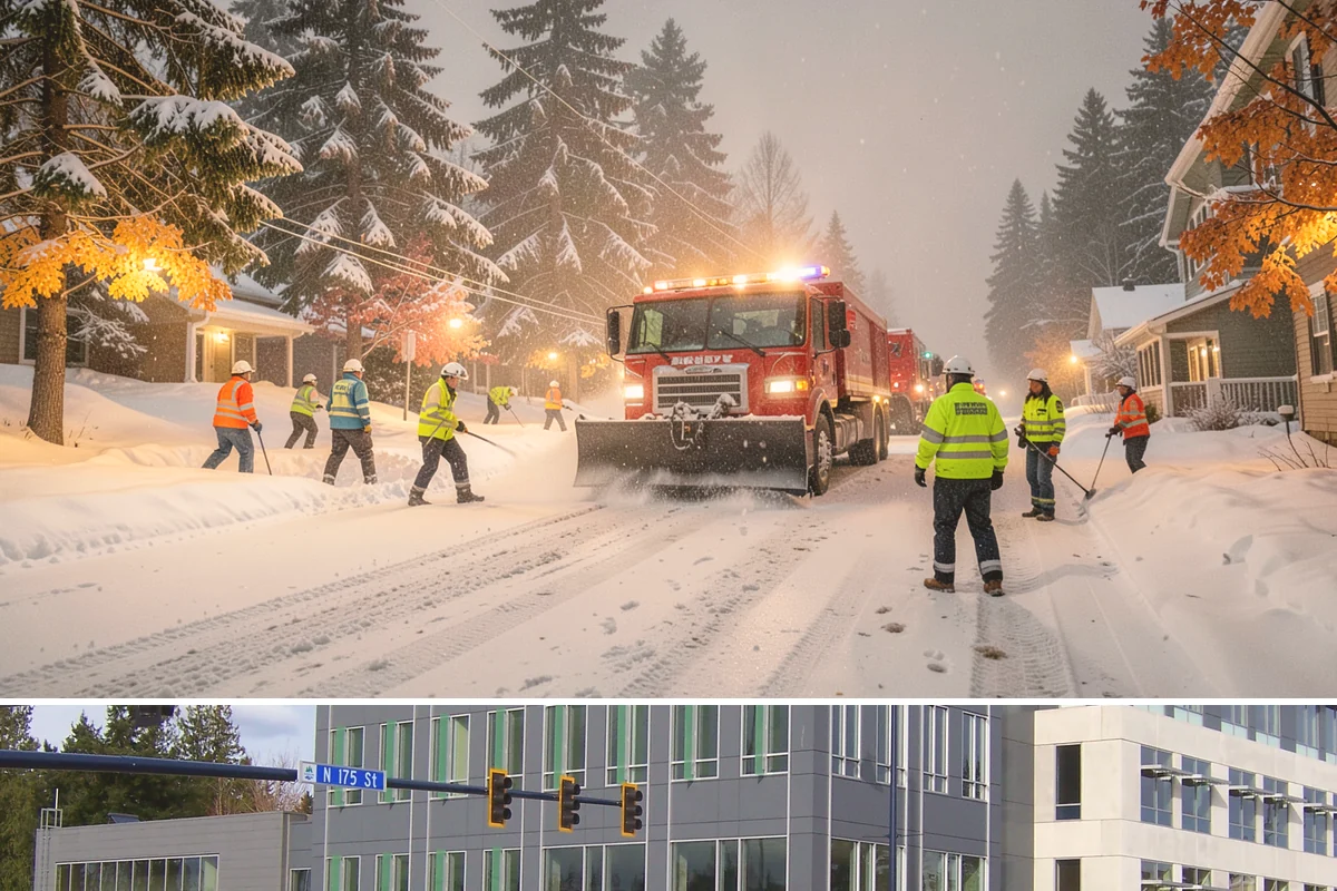 Bridge Deck Snow Removal in Shoreline, King County, WA - Pretreat bridge decks whenever freezing rain is in the forecast, most likely during arctic outflow episodes in December and...
