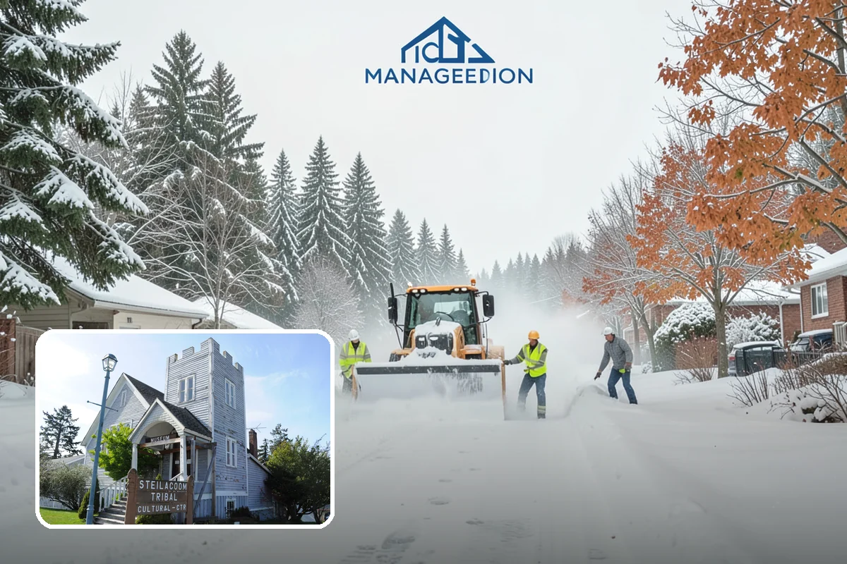 Bridge Deck Snow Removal in Steilacoom, Pierce County, WA - Addresses the surface that freezes first in any cold event