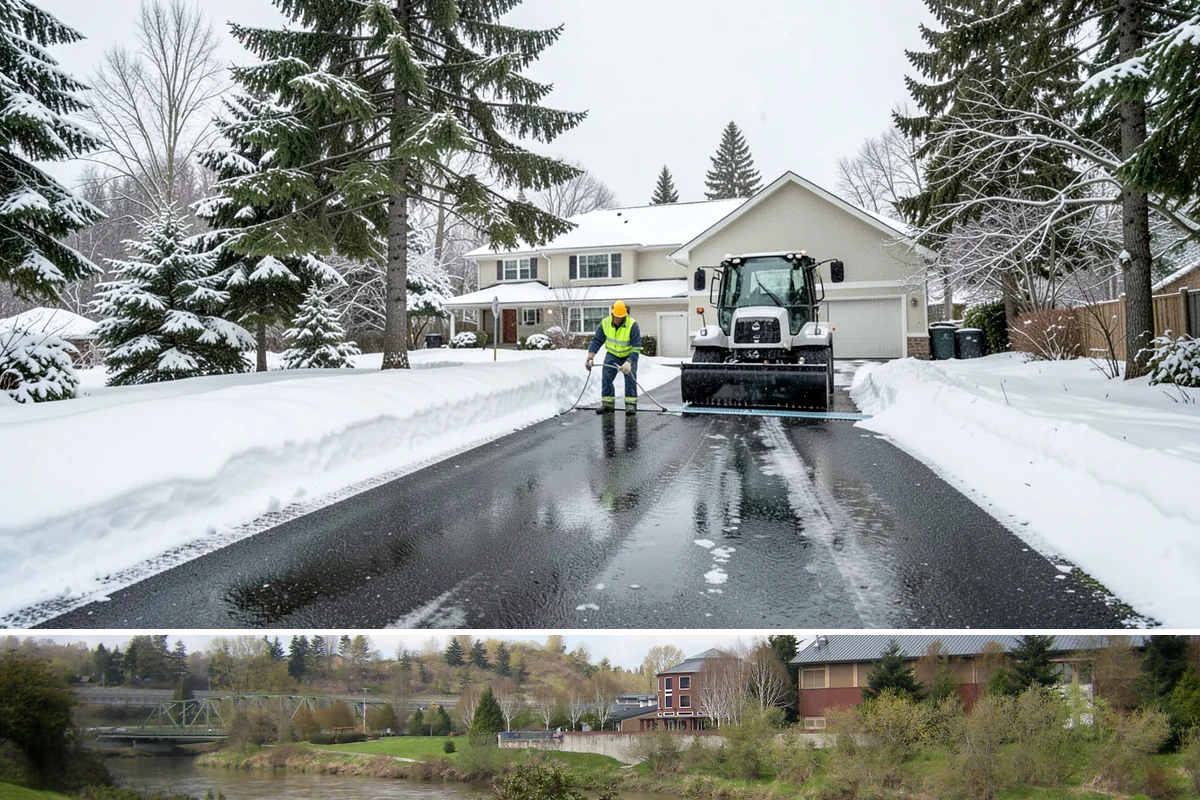 Bridge Deck Snow Removal in Tukwila, King County, WA - Pretreat bridge decks whenever freezing rain is in the forecast, most likely during arctic outflow episodes in December and...
