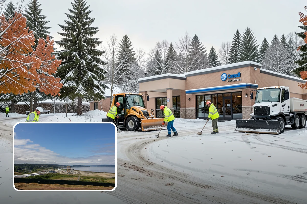 Bridge Deck Snow Removal in University Place, Pierce County, WA - Addresses the surface that freezes first in any cold event