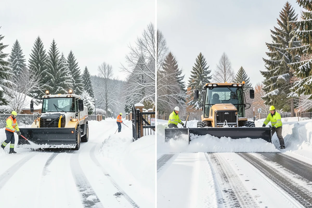 Bridge Deck Snow Removal in University Place, Pierce County, WA - Clear the full deck surface and both approaches