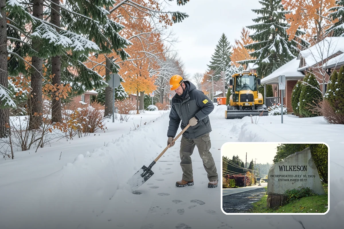 Bridge Deck Snow Removal in Wilkeson, Pierce County, WA - Addresses the surface that freezes first in any cold event